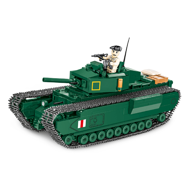 Конструкторы с уникальными деталями - Конструктор COBI Company of Heroes 3 Танк Mk III Черчилль 654 деталей (COBI-3046)