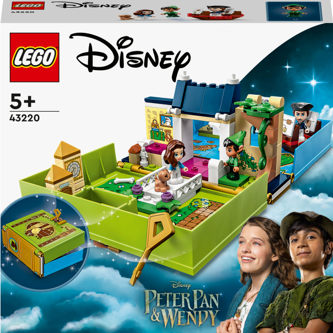 Конструктори LEGO - Конструктор LEGO │ Disney Classic Книга пригод Пітера Пена та Венді (43220)