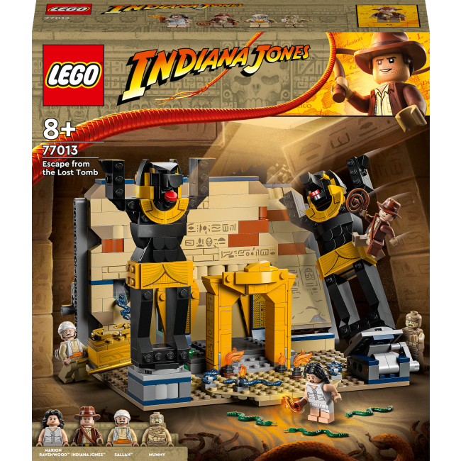 Конструктори LEGO - Конструктор LEGO Indiana Jones Втеча із загубленої гробниці (77013)