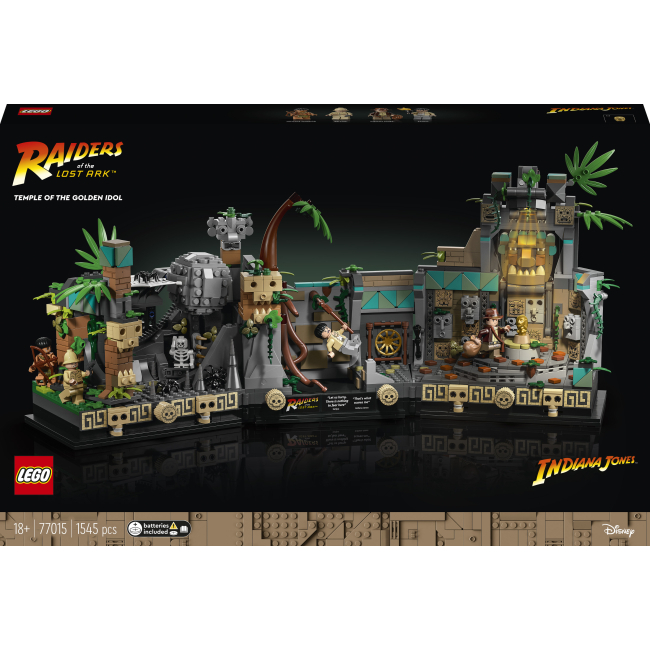Конструкторы LEGO - Конструктор LEGO Indiana Jones Храм Золотого Идола (77015)