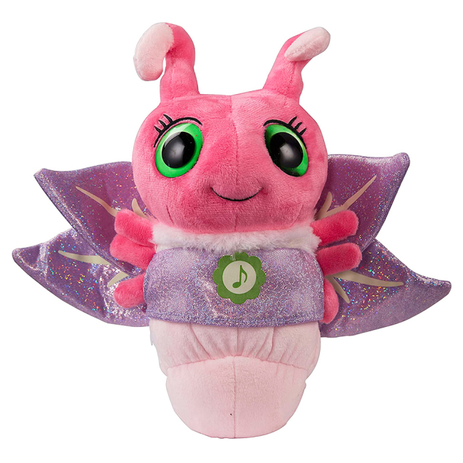 Мягкие животные - ​Интерактивная игрушка Glowies Розовый светлячок (GW001)