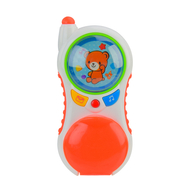 Розвивальні іграшки - Музичний телефон Країна Іграшок Веселі розмови червона (PL-721-46/1)