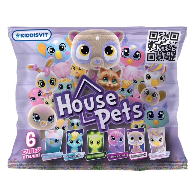 Фігурки тварин - Колекційна фігурка-сюрприз House Pets Мій улюбленець (1065B)