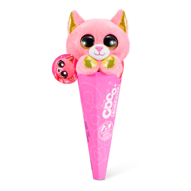 Мягкие животные - Мягкая игрушка Zuru Coco surprise Митзи (9601SQ1/9601A-1)