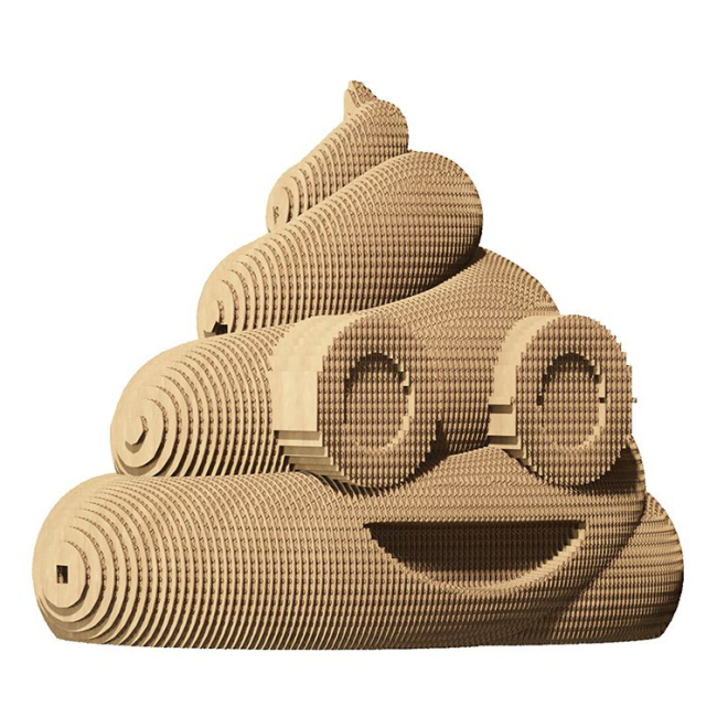3D-пазлы - 3D пазл Cartonic Poop (CARTMPOO)