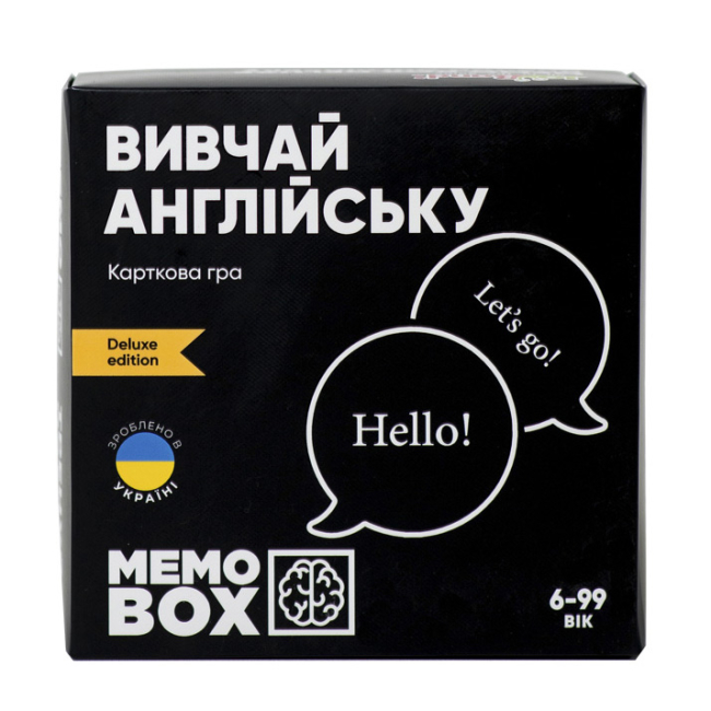 Настольные игры - Настольная игра JoyBand MemoBox Delux Изучай английский (MBD104)