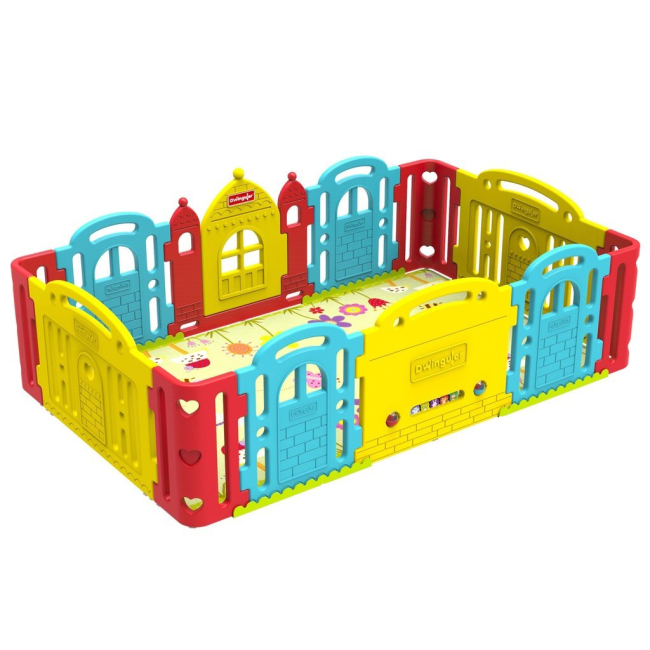 Манежи - Детский манеж Dwinguler Castle rainbow (PDC-L1-000)