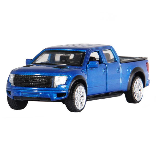 Автомодели - Автомодель TechnoDrive Ford F-150 SVT Raptor синий (250263)