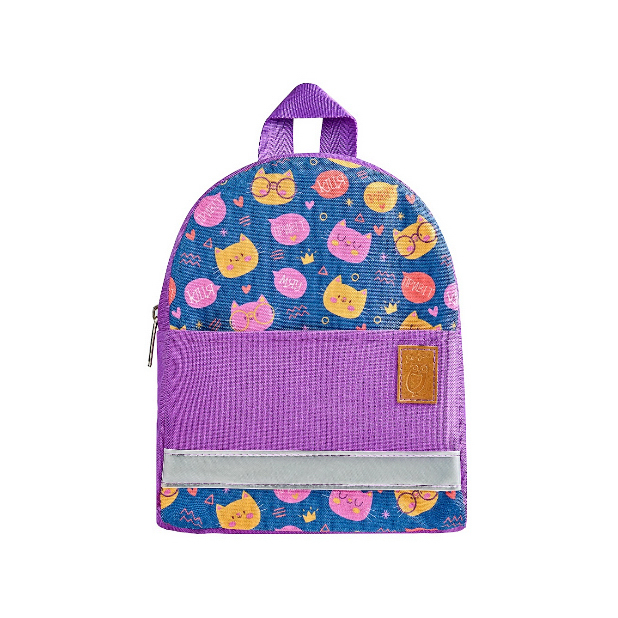 Рюкзаки и сумки - детский рюкзак Zo-Zoo Коты фиолетовый (1100631-1)