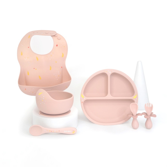Товары по уходу - Набор посуды Oribel Cocoon розовый (OR220-90013)