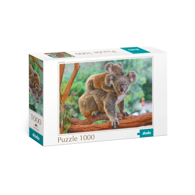 Пазлы - Пазл Dodo Маленькая коала с мамой 1000 элементов (301183)