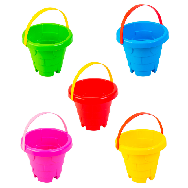 Наборы для песочницы - Ведро для песка Tigres Башня в ассортименте (39629)