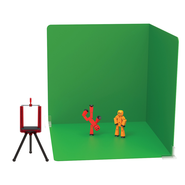Фигурки персонажей - Игровой набор для анимационного творчества Stikbot Студия анимации (TST617_UAKD)