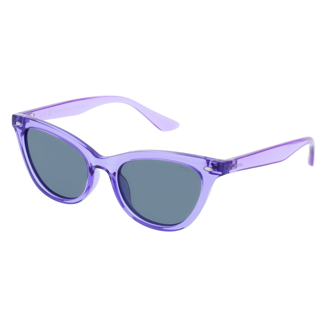 Сонцезахисні окуляри - Сонцезахисні окуляри INVU Kids Вайфарери фіолетові (2208D_K)