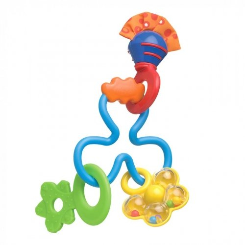 Погремушки, прорезыватели - Погремушка-прорезыватель Playgro Цветочек (0188283)