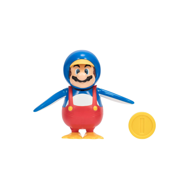Фігурки персонажів - Ігрова фігурка ​Super Mario Маріо-пінгвін (40824i)