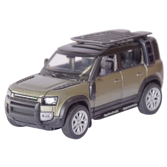 Автомоделі - Автомодель Автопром Land Rover Defender 110 хакі (68416/2)