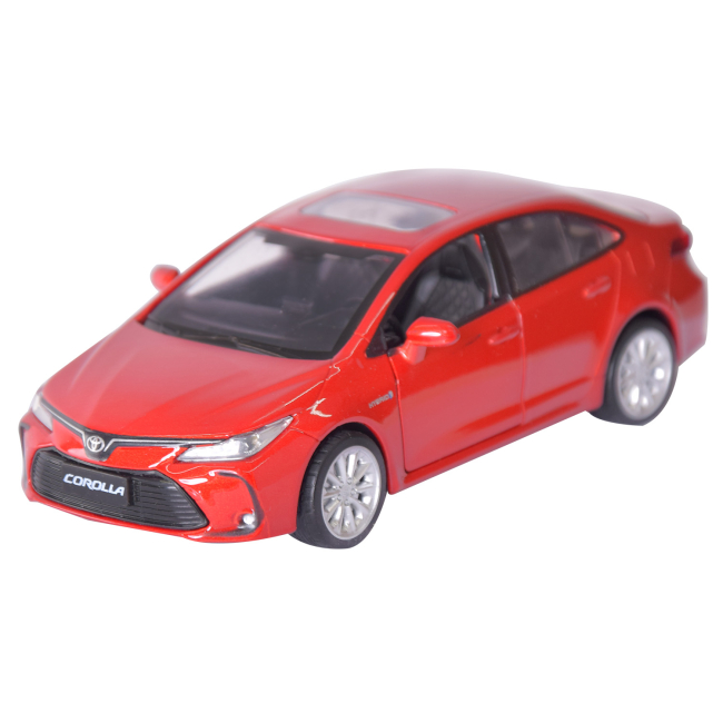 Автомодели - Автомодель Автопром Toyota Corolla hybrid красная (68432/1)