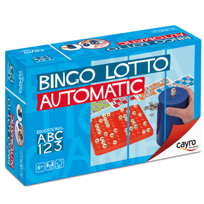 Настільні ігри - Настільна гра Бінго Cayro автоматичне лото (301)