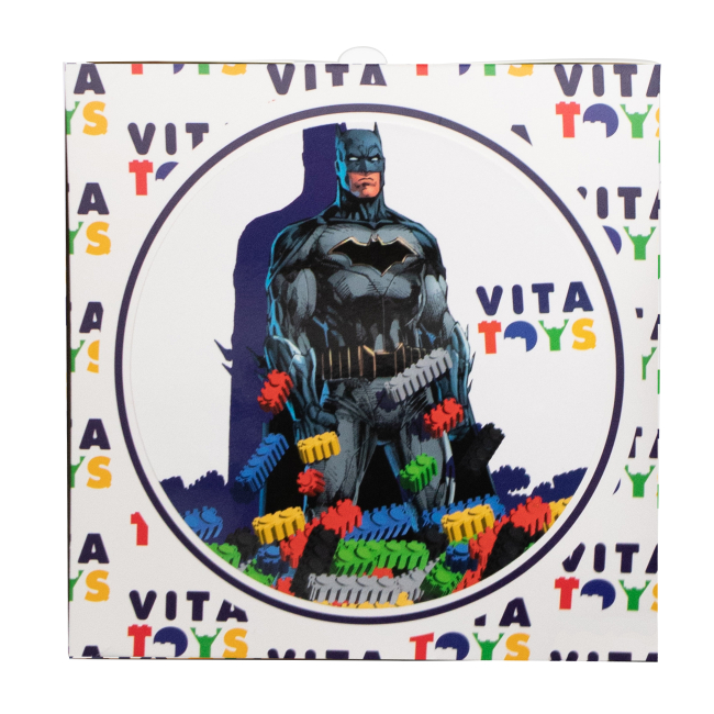 Конструктори з унікальними деталями - ​Іграшка-конструктор Vita toys Піксель Бетмен​ (VTK 0043)