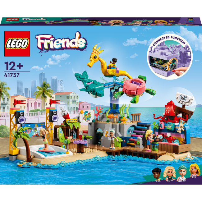 Конструктори LEGO - Конструктор LEGO Friends Пляжний парк розваг (41737)
