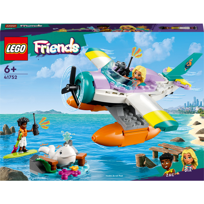 Конструктори LEGO - Конструктор LEGO Friends Рятувальний гідроплан (41752)