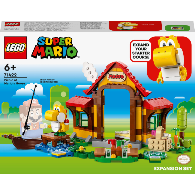Конструкторы LEGO - Конструктор LEGO Super Mario Пикник в доме Марио. Дополнительный набор (71422)
