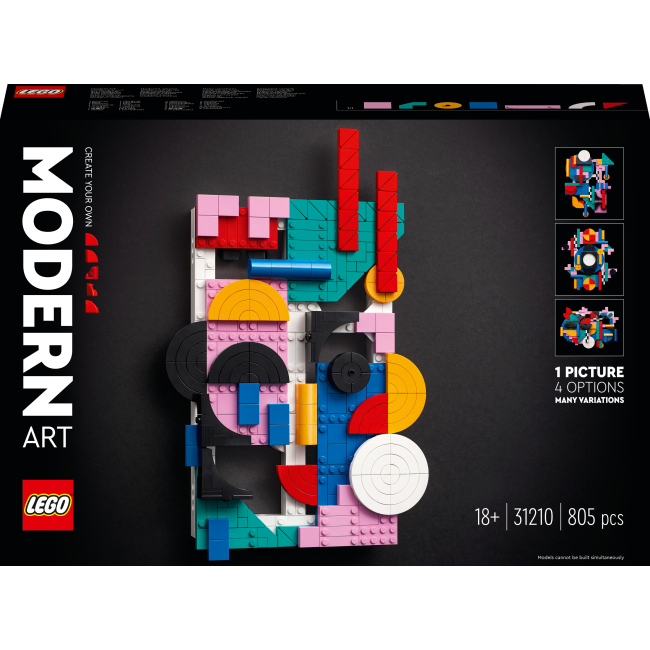 Конструктори LEGO - Конструктор LEGO Art Сучасне мистецтво (31210)