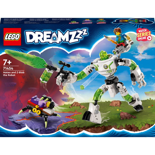 Конструктори LEGO - Конструктор LEGO DREAMZzz Матео й робот Зет-Блоб (71454)