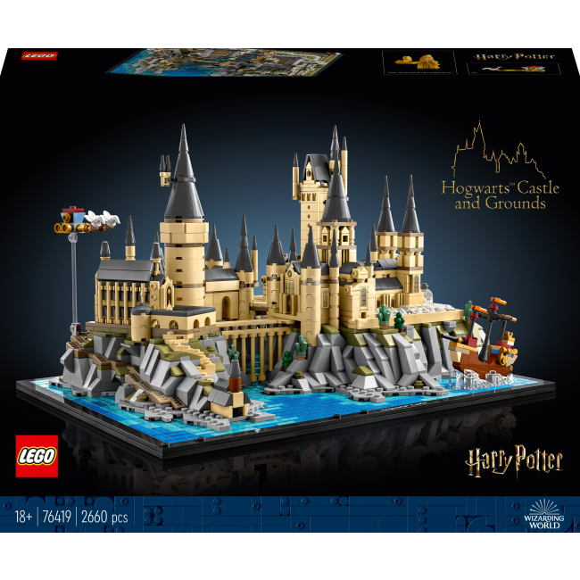 Конструктори LEGO - Конструктор LEGO Harry Potter Замок і територія Гоґвортсу (76419)
