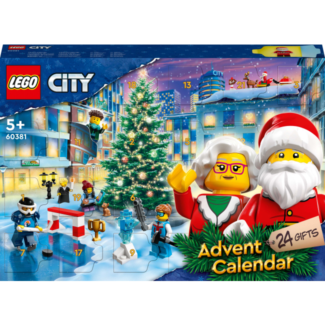 Конструктори LEGO - Конструктор LEGO City Новорічний календар 2023 (60381)