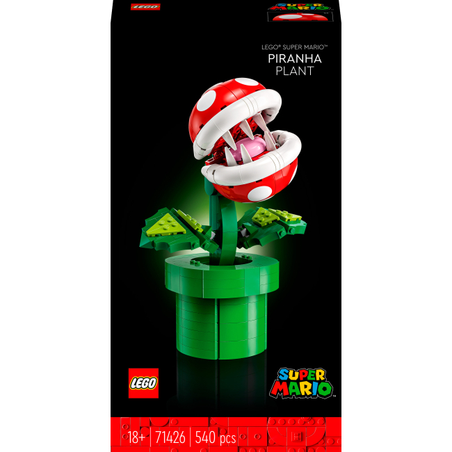 Конструкторы LEGO - Конструктор LEGO Super Mario Растение-пиранья (71426)