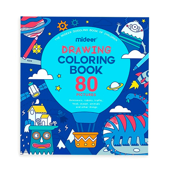 Товары для рисования - Раскраска Mideer синяя (MD4092)