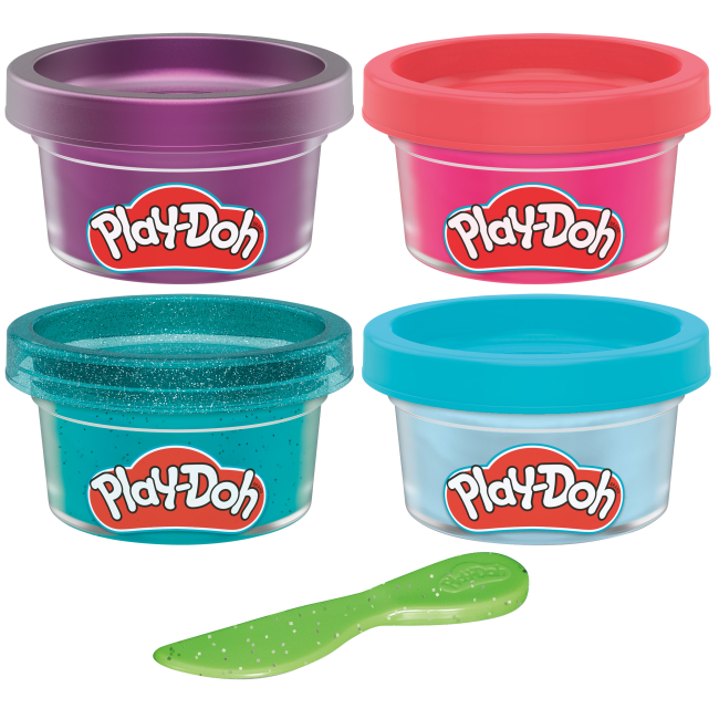 Наборы для лепки - Набор для лепки Play-Doh Мини 3 тема 4 баночки (F7172/F7570)