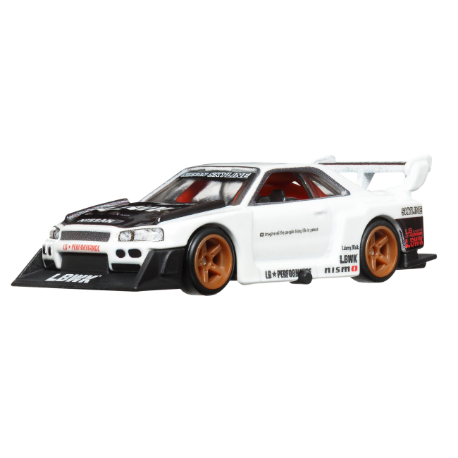 Автомодели - Автомодель Hot Wheels Boulevard LB-ER34 Super Silhouette Nissan Skyline (GJT68/HKF21)