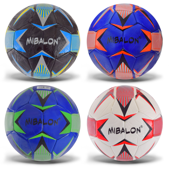 Спортивні активні ігри - М'яч футбольний Shantou Jinxing Mibalon №5 в асортименті (FB2307)