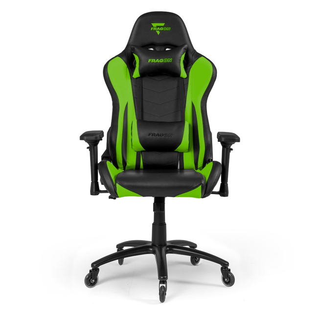 Товары для геймеров - Кресло для геймеров FragON 5X series черно-зеленый (FGLHF5BT4D1522GN1)