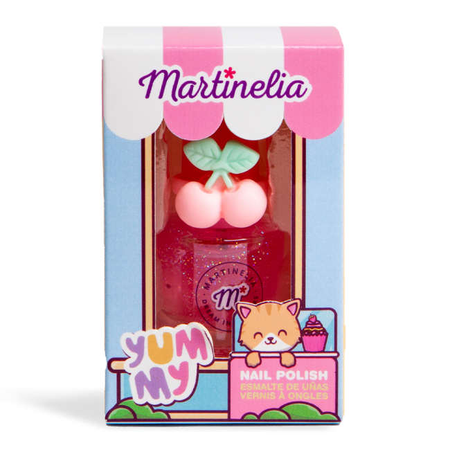 Косметика - Набір косметики Martinelia Yummy Лак для нігтів рожевий і кільце (30610/2)