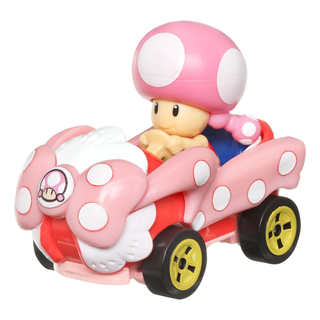 Автомодели - Машинка Hot Wheels Mario Kart Toadette Birthday girl (GBG25/HDB26)