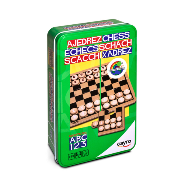 Настільні ігри - Настільна гра Cayro Шахи дорожні (8422878071197)