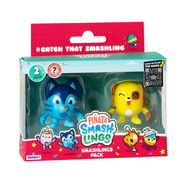 Фигурки персонажей - Набор фигурок Piñata Smashlings Веселые герои (SL2015)