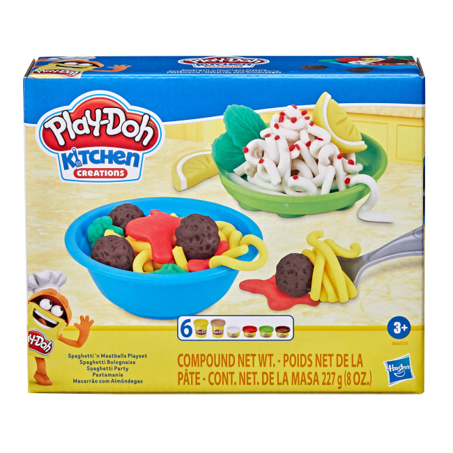 Набори для ліплення - Набір для творчості Play-Doh Kitchen Creations Спагетті (E7253/E8680)