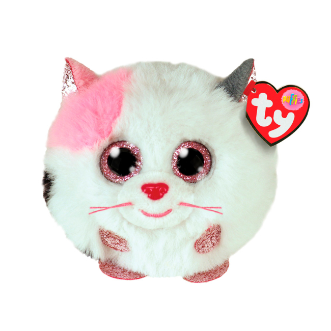 М'які тварини - М'яка іграшка TY Puffies Кішка Muffin (42509)