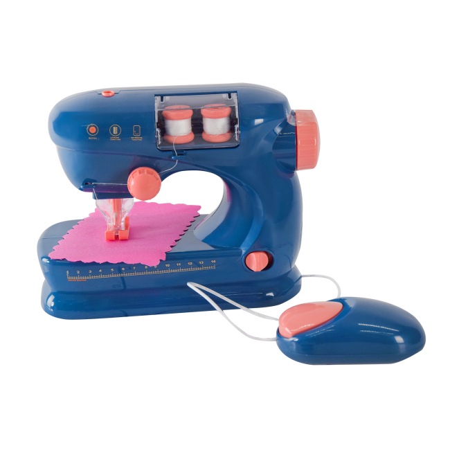 Детские кухни и бытовая техника - Игровой набор Shantou Jinxing Швейная машинка синяя (YH178-1C/1S/1)