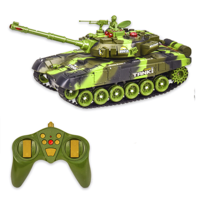 Радіокеровані моделі - Ігрова модель Shantou Jinxing War tank зелено-чорний (9995/1)