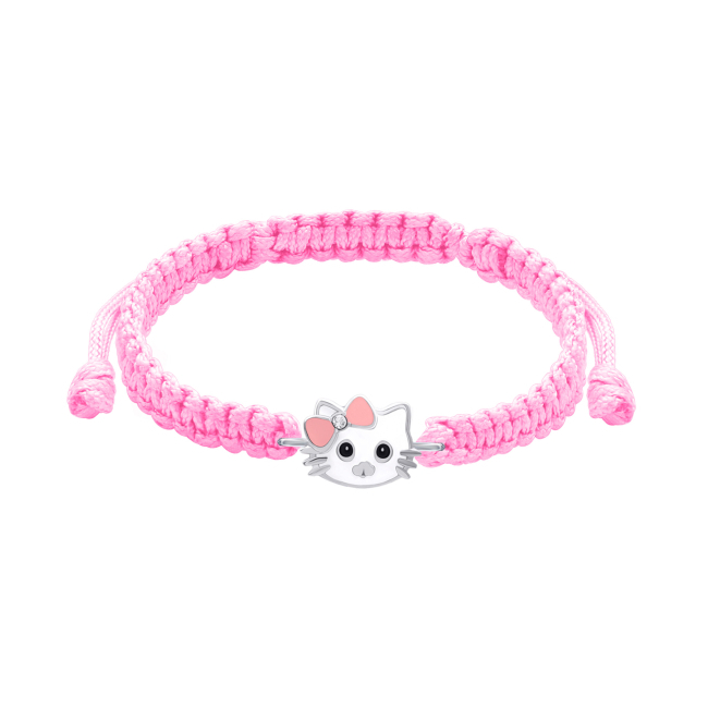 Браслет плетений UmaUmi Pets Кіті-котик рожевий (2210000003583)