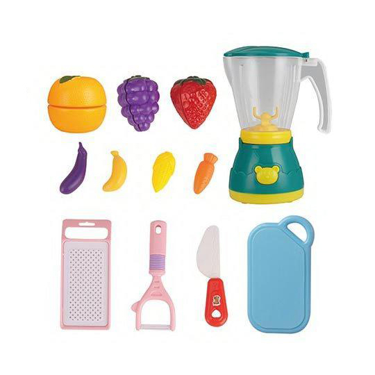 Детские кухни и бытовая техника - Игровой набор Shantou Jinxing Блендер и продукты (613A)