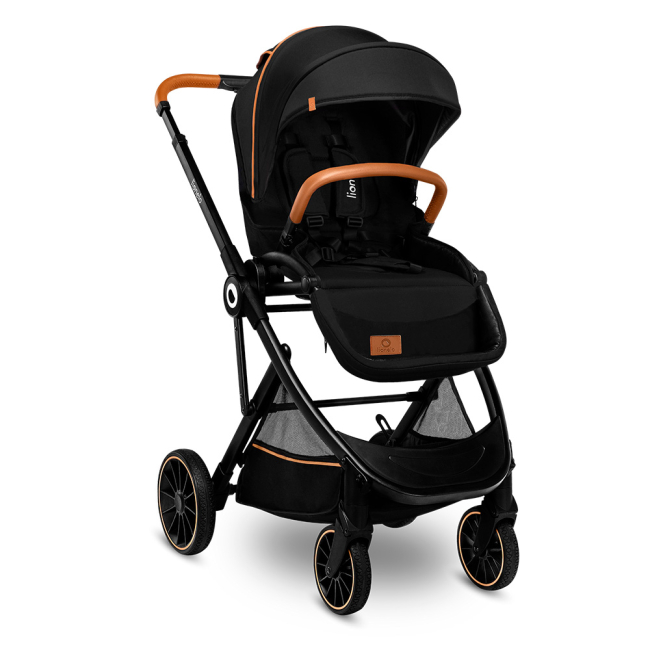 Візочки - ​Прогулянкова коляска Lionelo Riya black onyx (5903771700719)