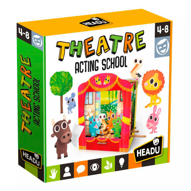 Развивающие игрушки - Развивающая игра Headu Школа театрального мастерства (EN51852)