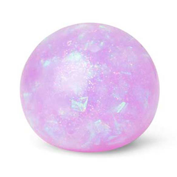 Антистрес іграшки - М'ячик-антистрес Tobar Скранчемс з конфеті фіолетовий (38447/2)